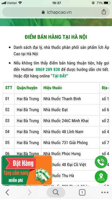 Ích Áp Cao Trị Cao Huyết Áp | BigBuy360 - bigbuy360.vn