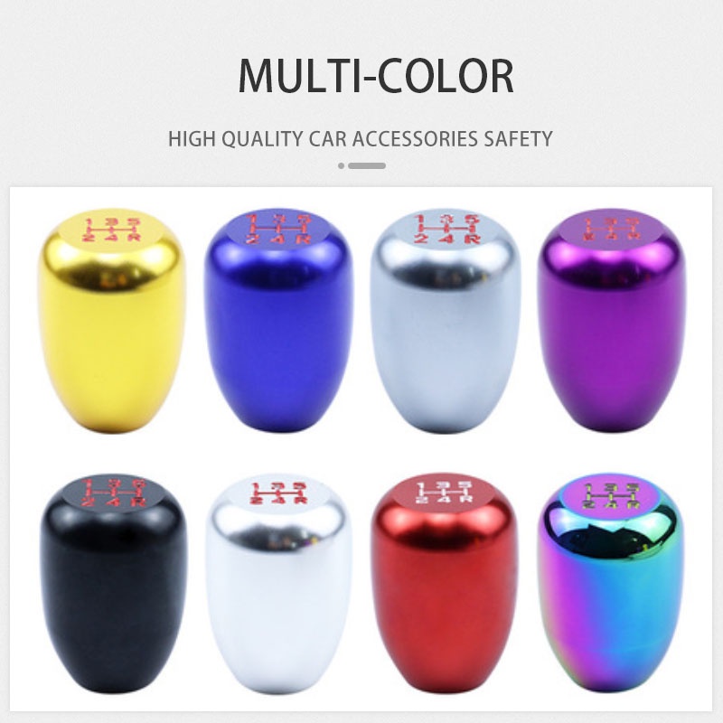 Núm Gạt Cần Số Xe Hơi 5 Tốc Độ Bằng Hợp Kim Nhôm Bảo vệ an toàn Đầu cần số  Ô Tô Thông Dụng Núm gạt cần số Thông Dụng xe hơi Núm bọc cần số xe hơi  trang trí phụ kiện nội thất ô tô
