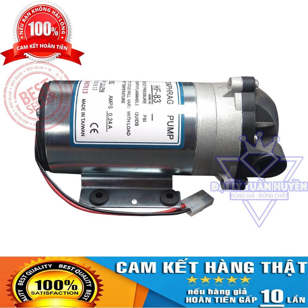 [Tặng kèm ADAPTOR 24v] Máy bơm nước 24v Đài Loan - dùng cho máy lọc nước - phun sương