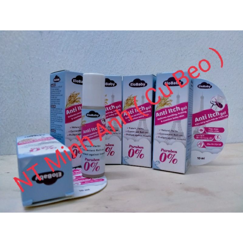 Gel lăn vết côn trùng, muỗi cắn ,đốt ANTI ITCH GEL ELOBABY🥰HÀNG CHÍNH HÃNG🥰