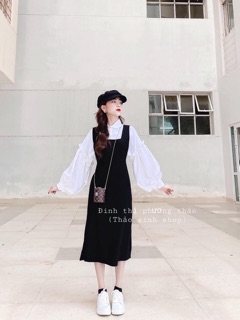 SET ÁO TAY PHỒNG ĐẦM YẾM (KÈM HÌNH THẬT)