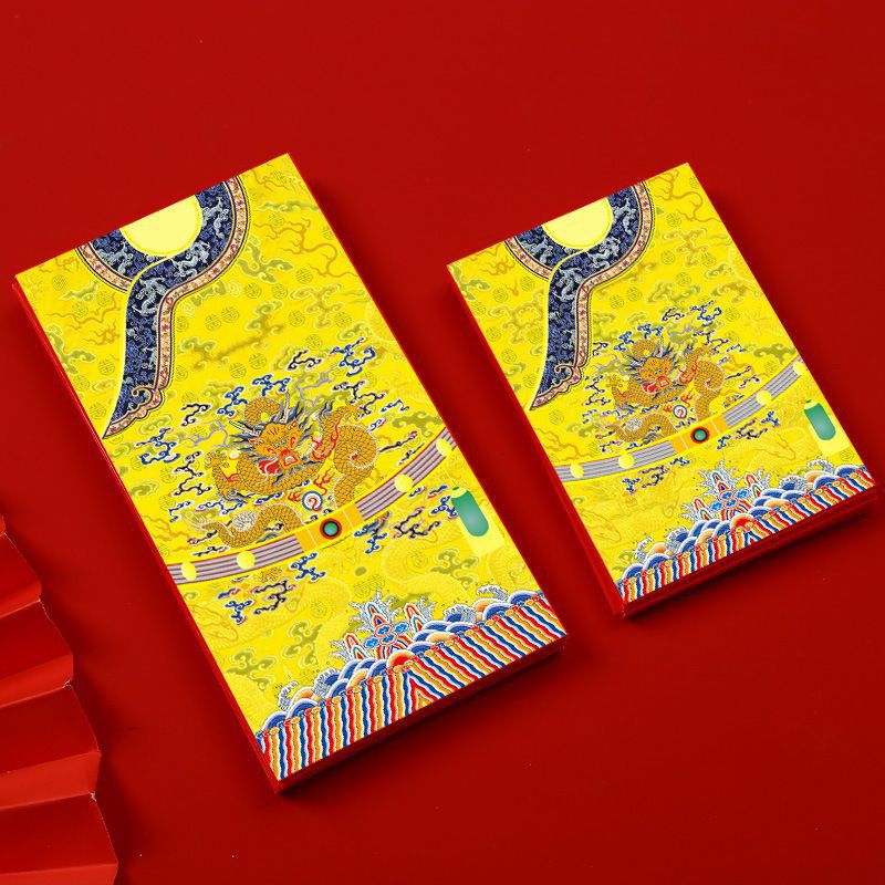 LÌ XÌ LONG BÀO + PHƯỢNG BÀO (6 cái)