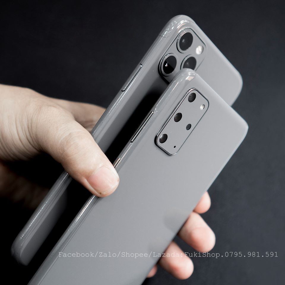 [SAMSUNG]Tấm Dán Skin FULL Viền Màu Xám Nardo Grey Note8 Note9 Note10 Note10+ Note10Lite ZFlip S20 S20Ultra S20+ S10 A70