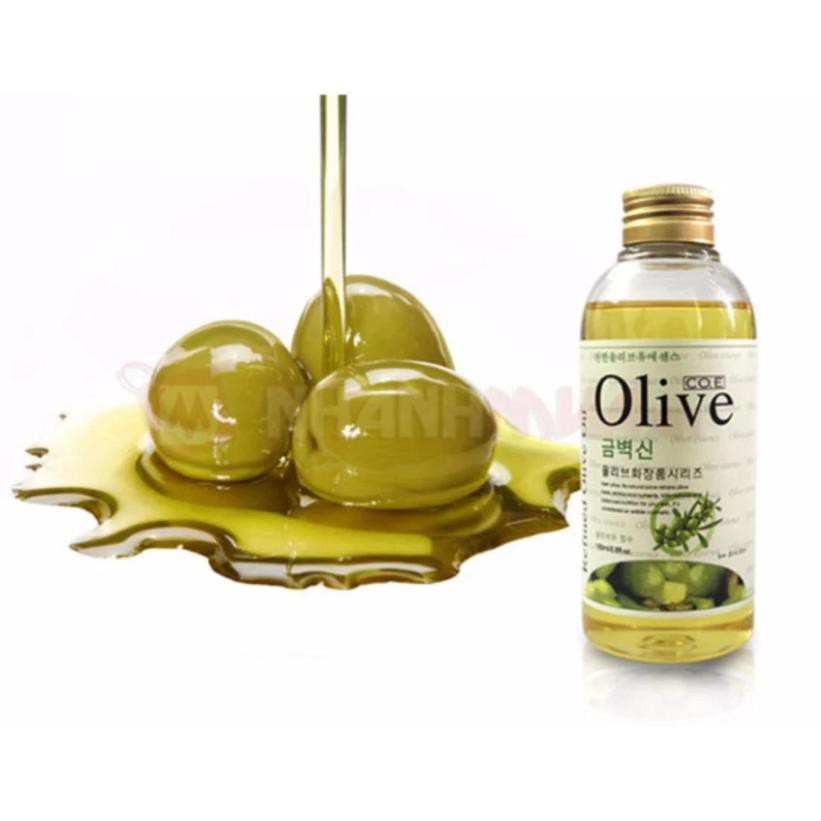 Tinh Dầu Massage Olive Nguyên Chất - Dưỡng Da Mặt Và Tay - 170ml