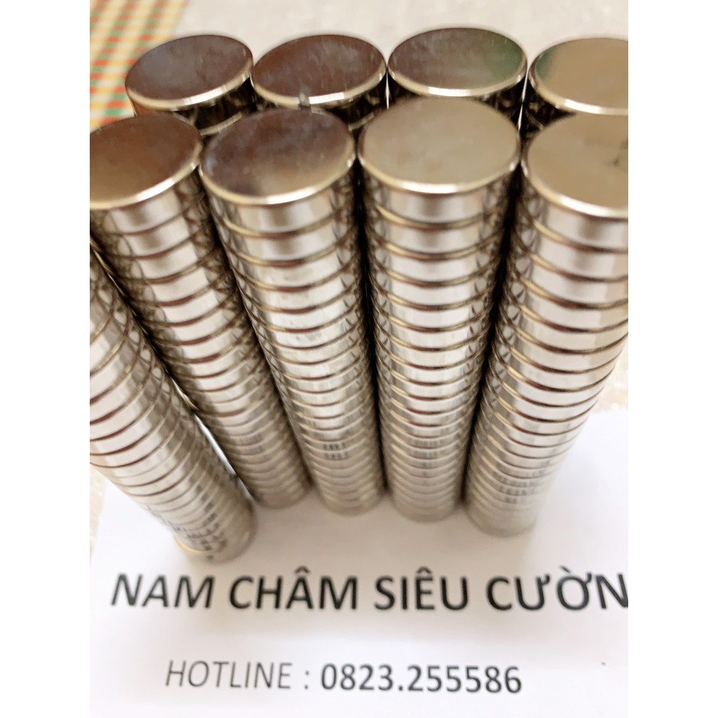 Nam châm viên vĩnh cửu 20x5mm từ tính cực mạnh