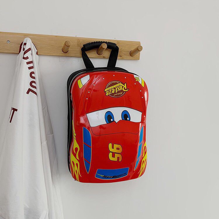 Balo Đi Học Hình Ô Tô Dễ Thương Cho Bé Mẫu Giáo TX041