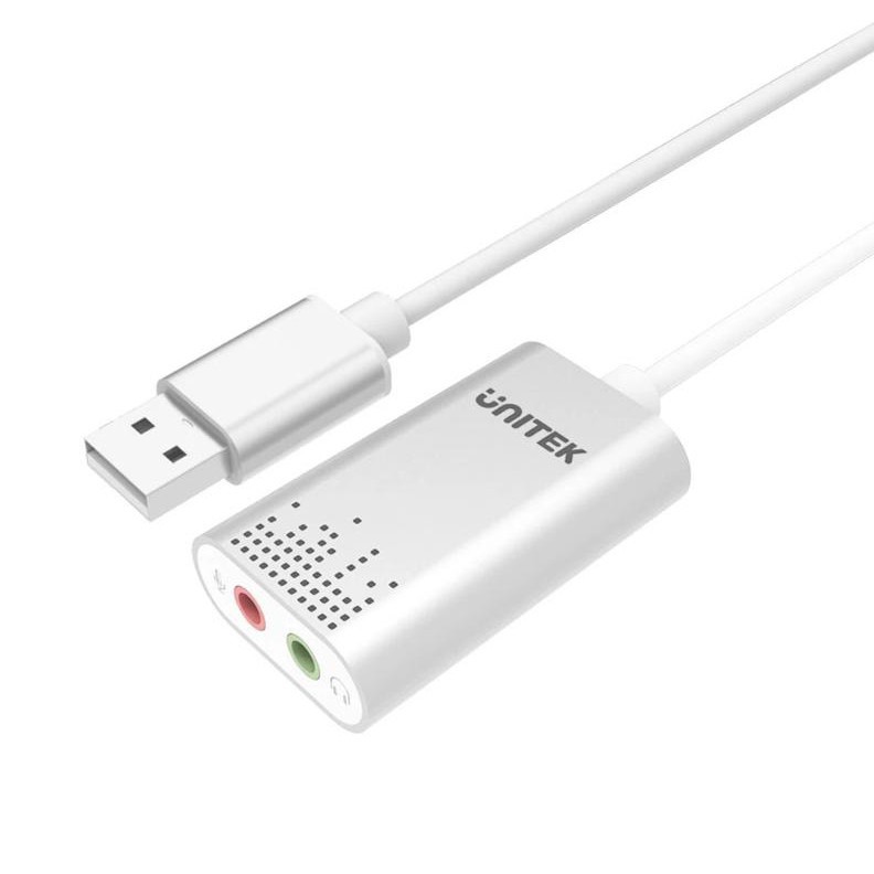 USB Sound âm thanh cao cấp Unitek Y-247 Hàng Chính Hãng