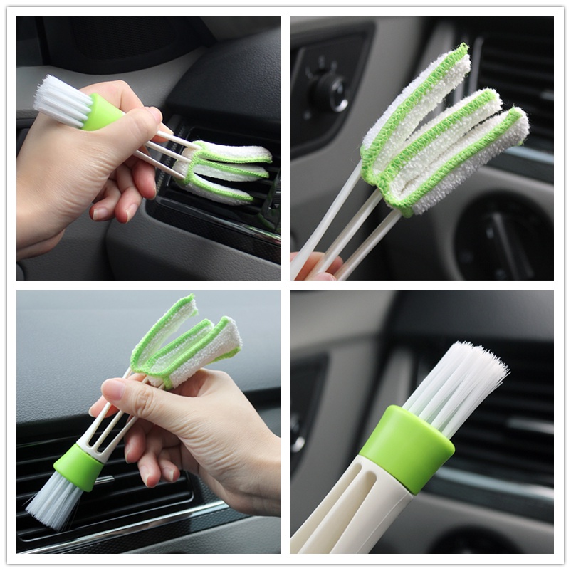 Bàn Chải Thông Gió Làm Sạch Xe Hơi Đa Năng