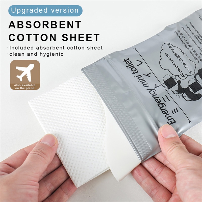 4Pcs 700ml Emergency Portable Car Urine Bag Vomit Bags Mini Toilet