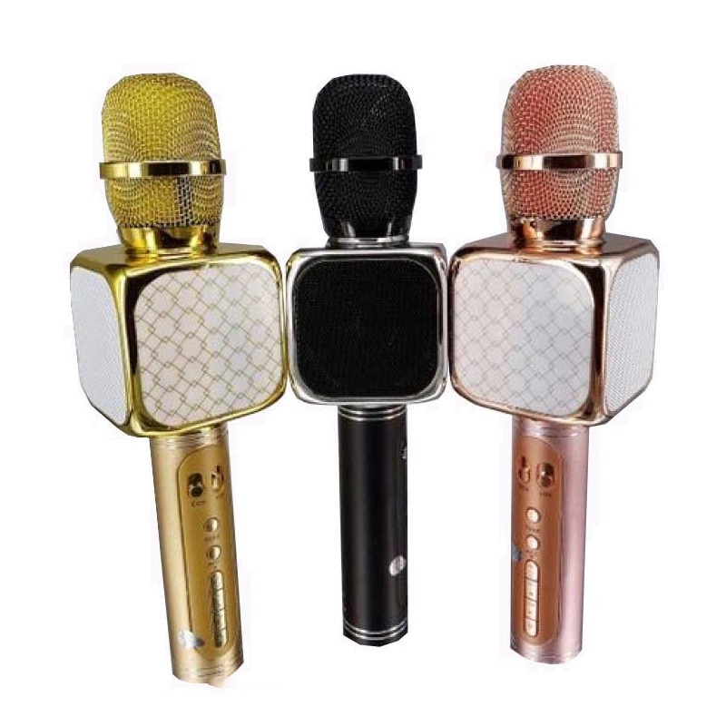 [Mã ELHACE giảm 4% đơn 300K] MIC KARAOKE YS69 3 IN 1 - MICRO CẦM TAY TIỆN LỢI CA HÁT KHI KẾT NỐI BLUETOOTH