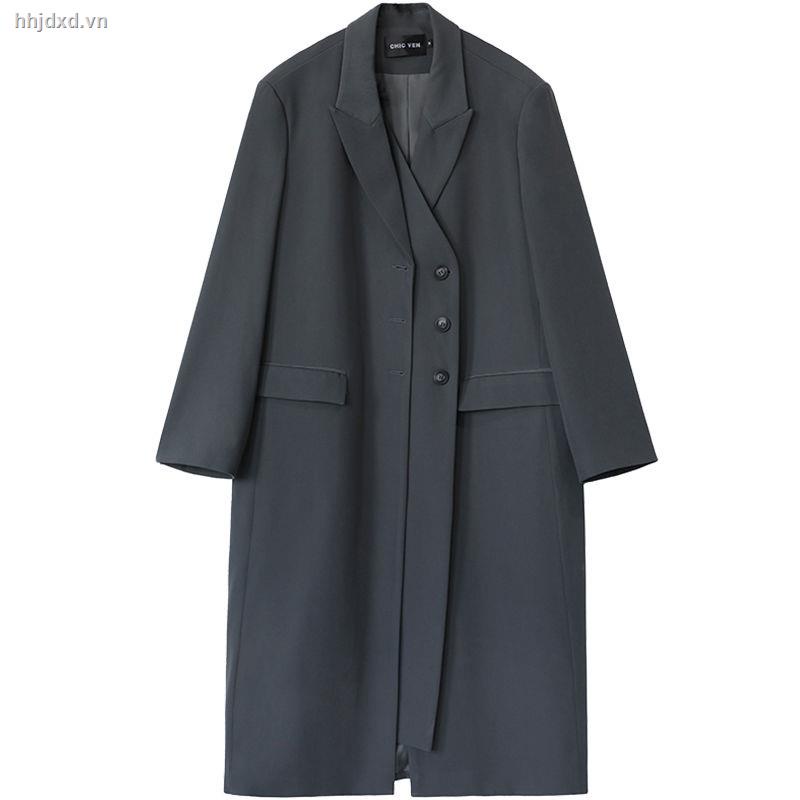 Áo khoác nữ dáng dài rộng thời trang phong cách mới | BigBuy360 - bigbuy360.vn