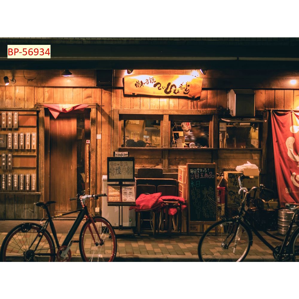 Tranh dán tường Quán Cafe, Trà Sữa, Trang Trí Cửa Hàng 3D tặng keo và dụng cụ dán