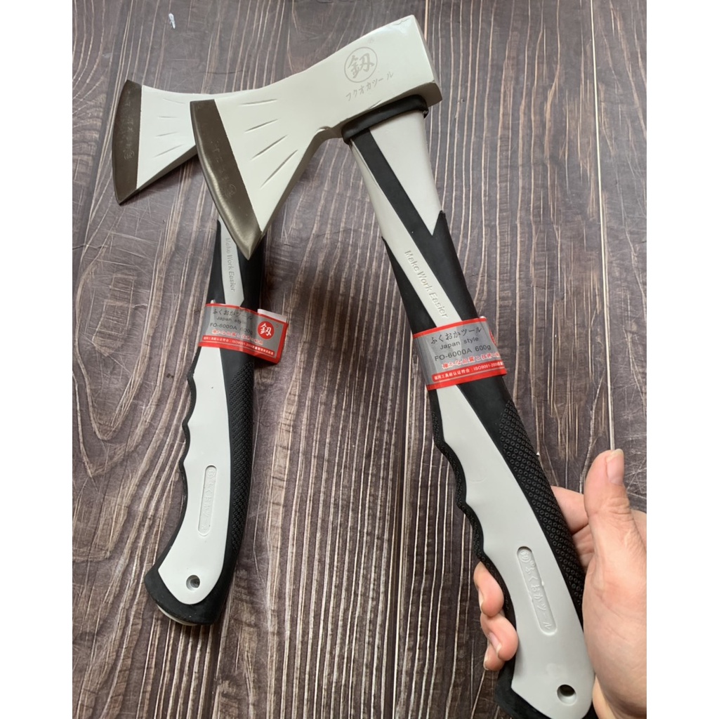 Búa Rìu Nhật bổ củi, chặt cây, làm vườn, thoát hiểm, cứu hộ đa năng 1KG