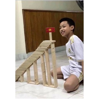 1KG THANH GỖ XẾP HÌNH