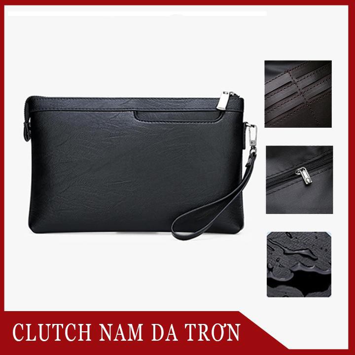 [Mã FAMAYMA giảm 10K đơn 50K] FREESHIP Clutch Da Nam Cầm Tay Cao Cấp bao GIÁ TOÀN SÀN Sang Trọng, Lịch Lãm