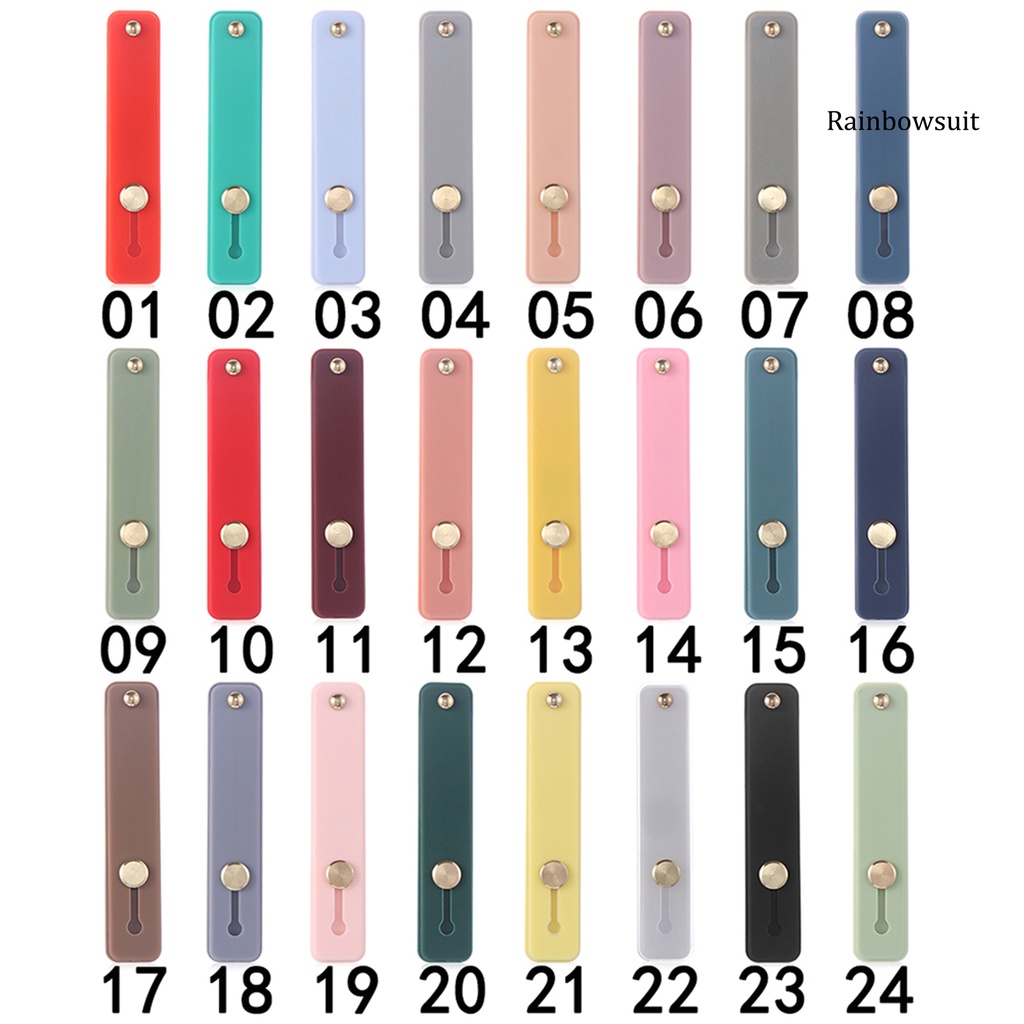 Giá đỡ điện thoại bằng silicon màu kẹo ngọt ngào tiện lợi