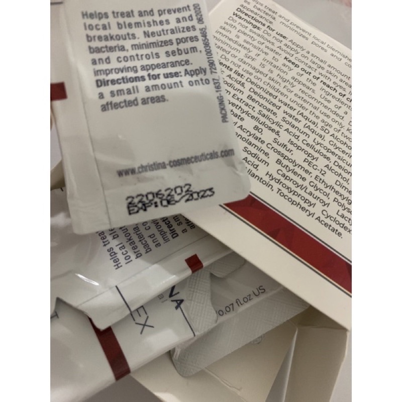 Gel Chấm Mụn Christina Comodex Correct