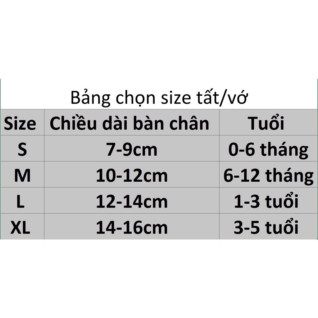 Tất đi mua hè cho trẻ sơ sinh đến 5 tuổi - Vớ điều hòa - Chất liệu 95% cotton thoáng khí, thấm hút mồ hôi