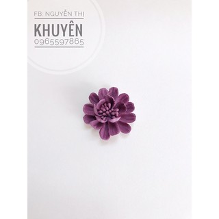 Hoa cúc da lộn 4cm