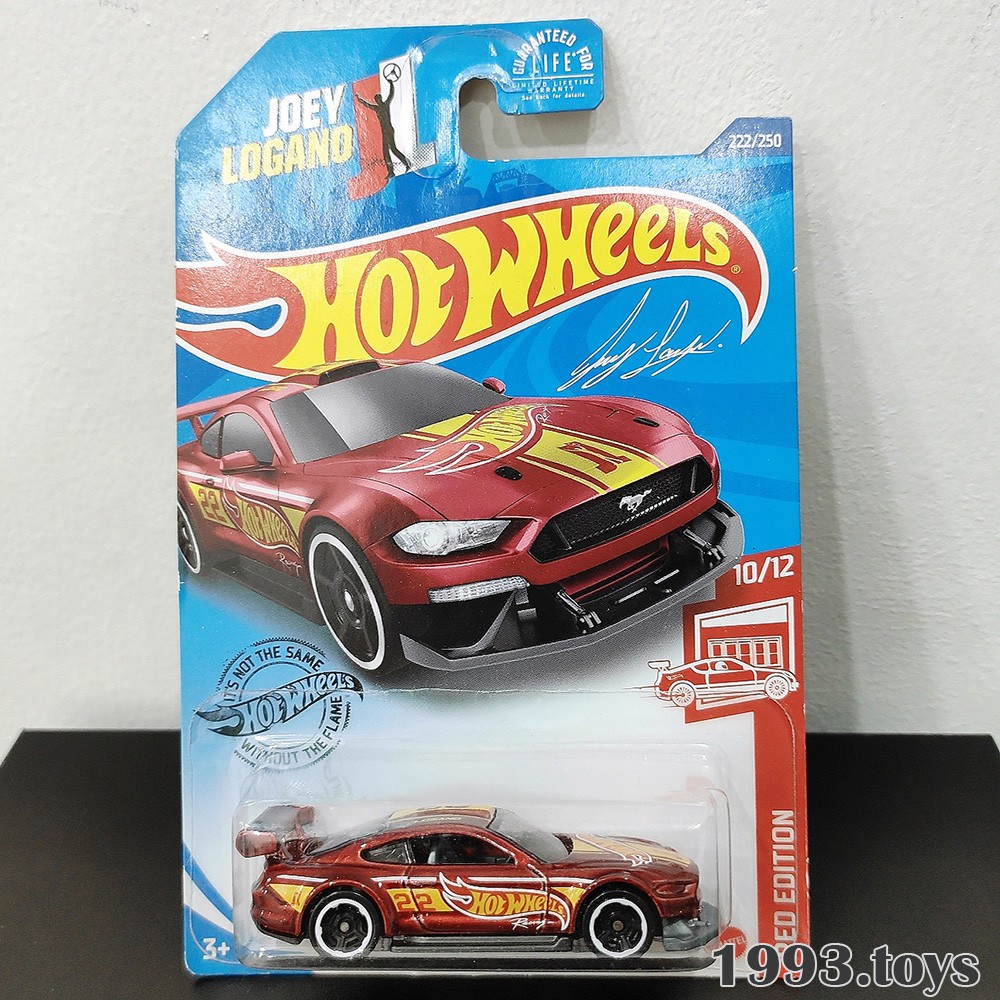 [New] Xe mô hình 1:64 Hot Wheels Basic Red Edition Target Exclusive 2020 - Custom 18 Ford Mustang GT GHG66