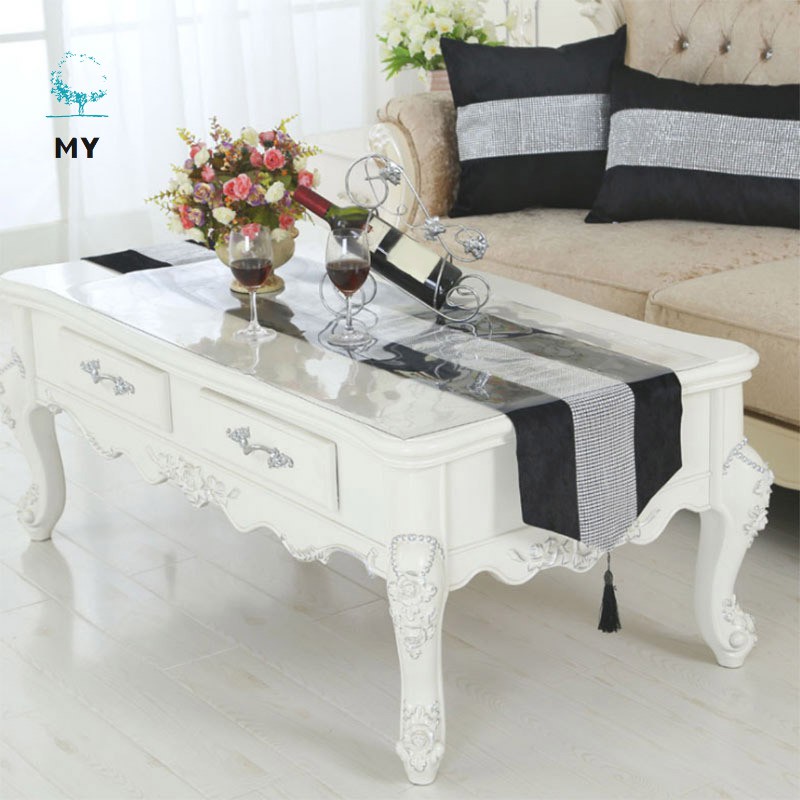 Khăn Trải Bàn Vải Nhung Dày Hiện Đại Kích Thước 33x210cm