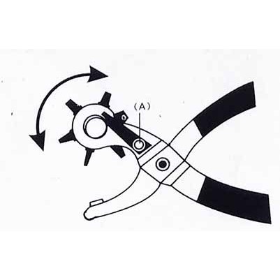 Kìm Bấm Lỗ Thắt Lưng Da Chuyên Nghiệp