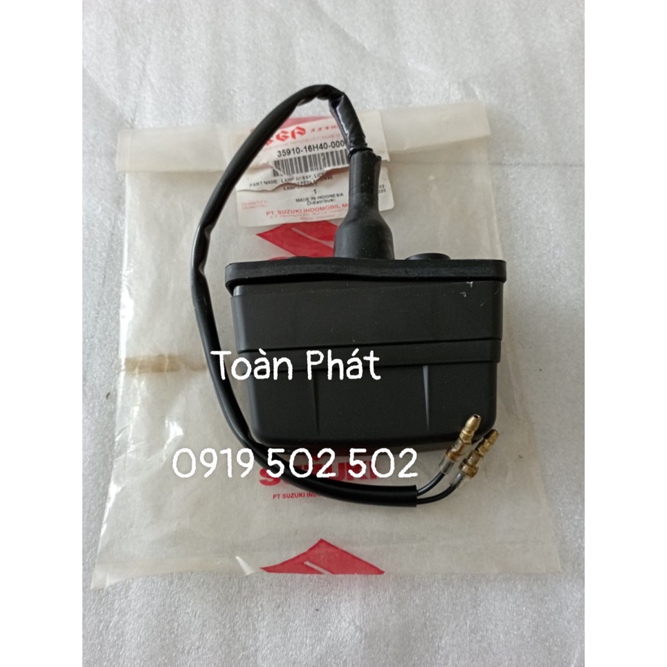 ĐÈN SOI BẢN SỐ SAU SATRIA/RAIDER FI - 35910-16H40-000 - CHÍNH HÃNG SUZUKI INDONESIA