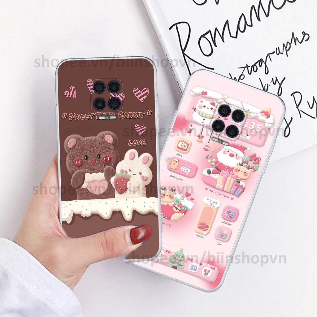 Ốp Vsmart Aris / Aris Pro in hình gấu chocolate kẹo ngọt siêu đẹp siêu xinh