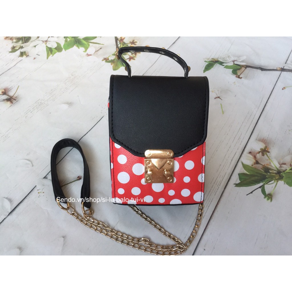 TÚI ĐỰNG ĐIỆN THOẠI CHẤM BI