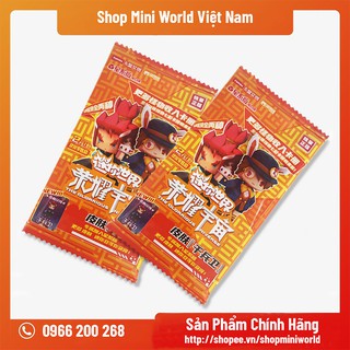 Thẻ Bài Mini World SS6 [Gửi 1 Gói Ngẫu Nhiên, 6 Thẻ Bài]