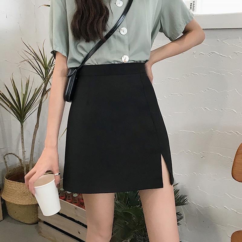 [Mã FASHIONGREEN94 giảm 10% tối đa 30K đơn 99K] Chân Váy Xếp Ly Ngắn đai bên siêu Hot_999