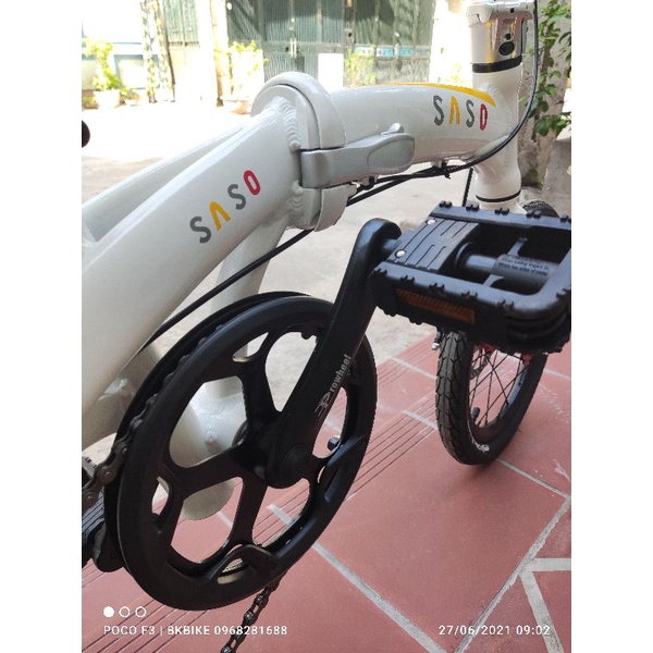 Xe Đạp Gấp Saso - Full Nhôm, Groupset Shimano 7 Speed, Bánh 16 (m25 - m75)