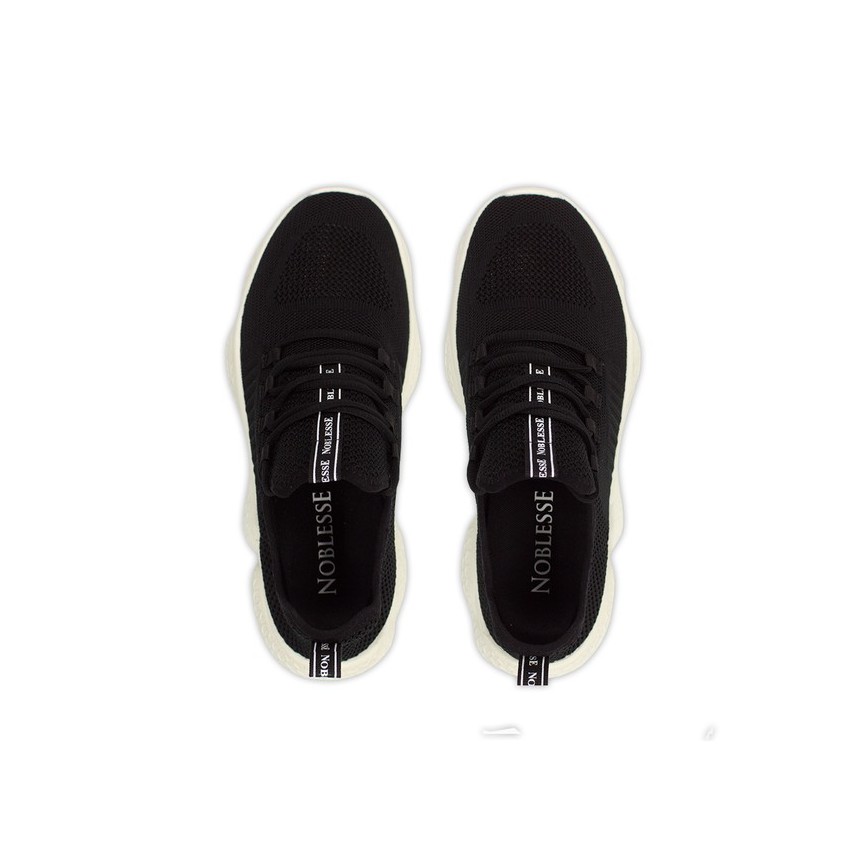 GIÀY SNEAKER THỂ THAO NAM MÀU ĐEN HOT TREND CỔ THẤP NOBLESSE TD05101