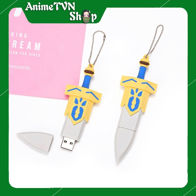 USB Hình Kiếm trong anime Fate FGO của nhân vật Saber xinh xắn dễ thương ngầu (8GB/16GB/32GB)