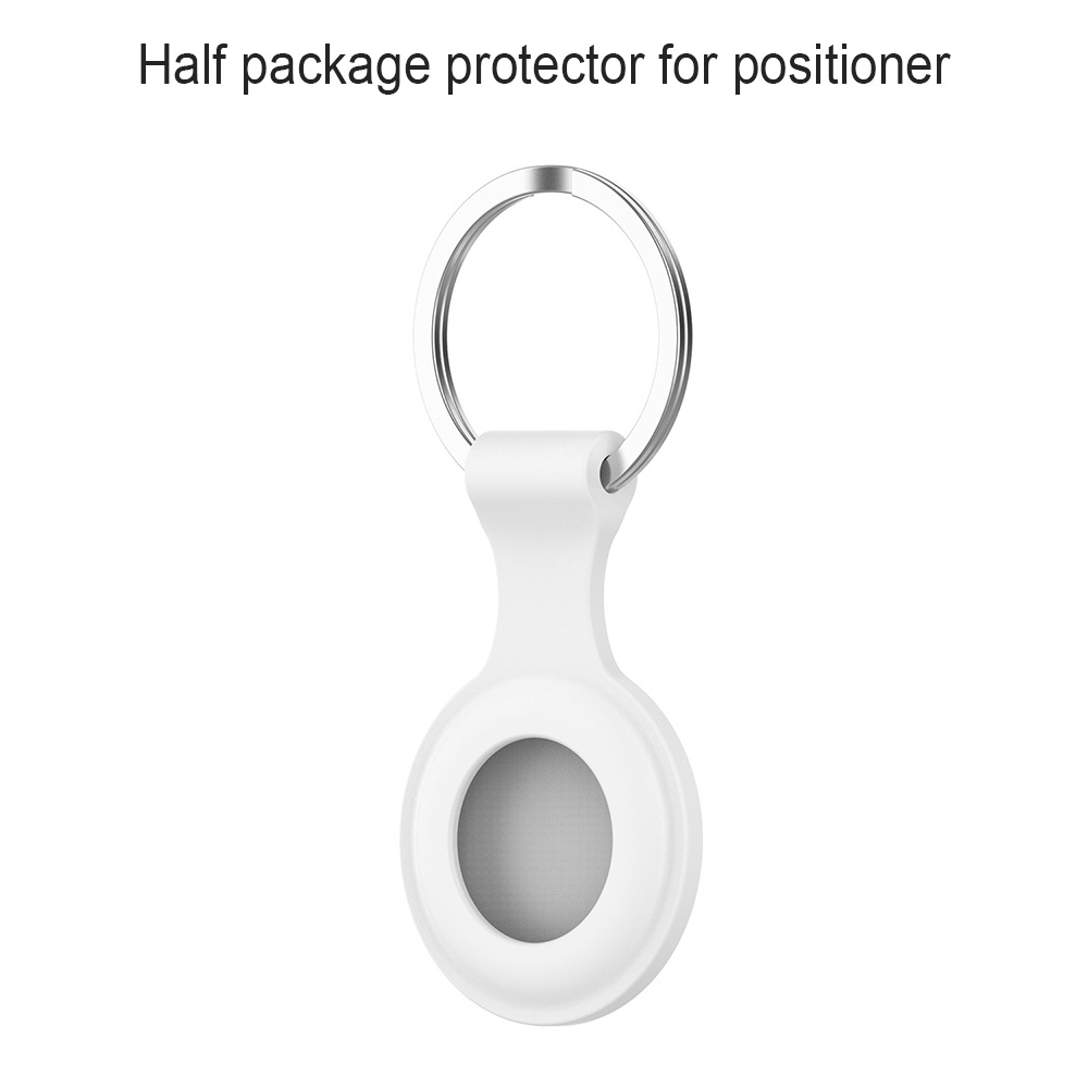 【GTD | COD】 Protective Case Compatible with Airtags 2021 Silicone Holder with Key Chain Portable Protector Case Easy Attach | BigBuy360 - bigbuy360.vn
