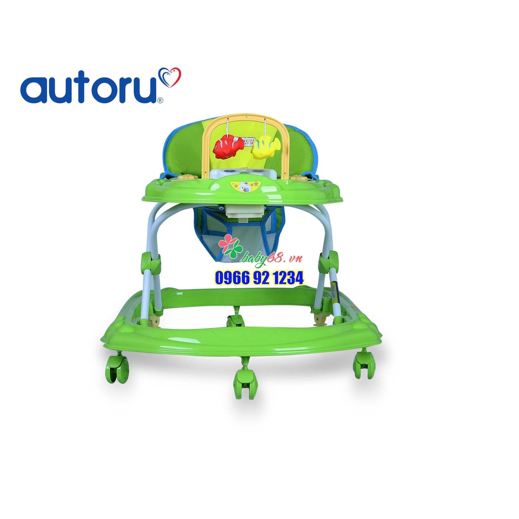Xe tập đi nhựa cao cấp Autoru AUBW03 - Có nhạc