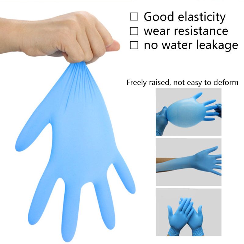 Set 10 Găng Tay PE Thân Thiện Với Môi Trường Trong Suốt Chống Bụi Chống Dầu Thân Thiện Với Môi Trường