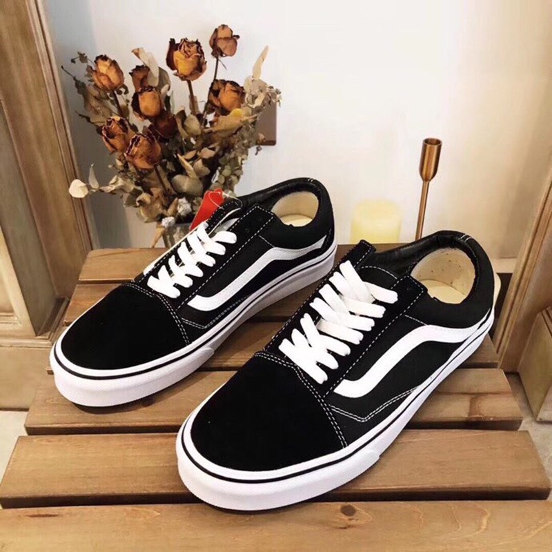 GIÀY Sneaker Va,ns OLD SKOOL Đen Full Size Nam Nữ