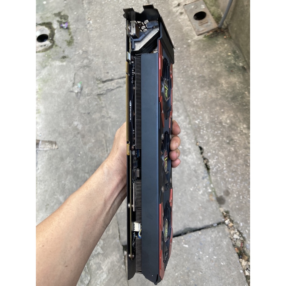 VGA Manli GTX 1070Ti 3 fan led đỏ 8GB DDR5 card đồ họa màn hình máy tính NVIDIA pc chơi game gaming1070 ti