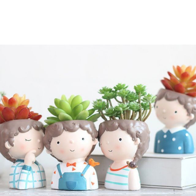 Chậu cây mini hot boy