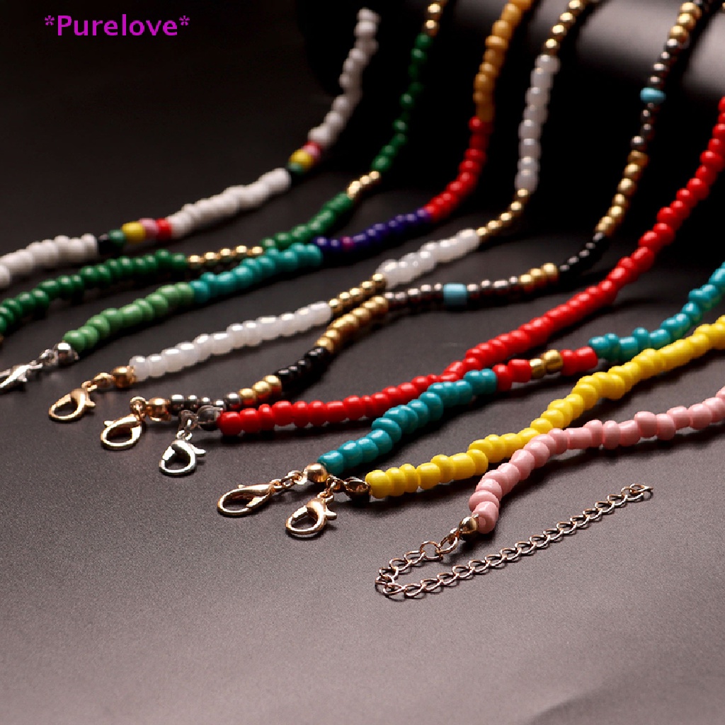 Vòng Cổ Choker Đính Hạt Nhỏ Nhiều Màu Hình Bướm Phong Cách Bohemia Dành Cho Nữ Mới