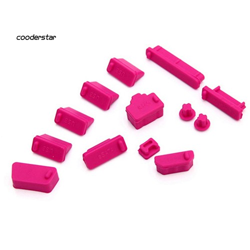 Bộ 13 Nắp Silicone Chống Bụi Cho Laptop Notebook
