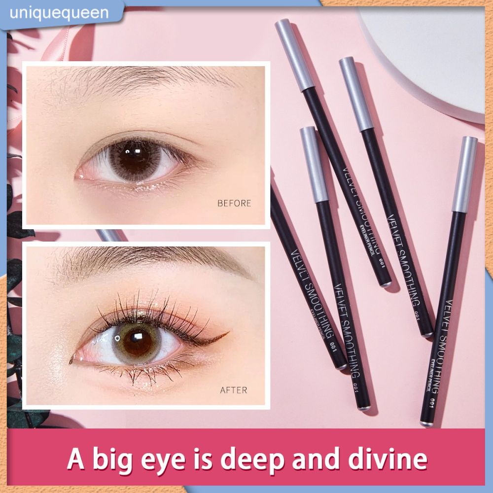 [Hàng mới về] Bút kẻ mắt gỗ MENOW không thấm nước màu đen cá tính màu nhung mịn dành cho người mới bắt đầu