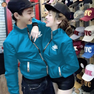 [ GIÁ SỐC ]Áo Khoác Cặp Dù Nam Nữ Nón Trùm (Size L / XL)