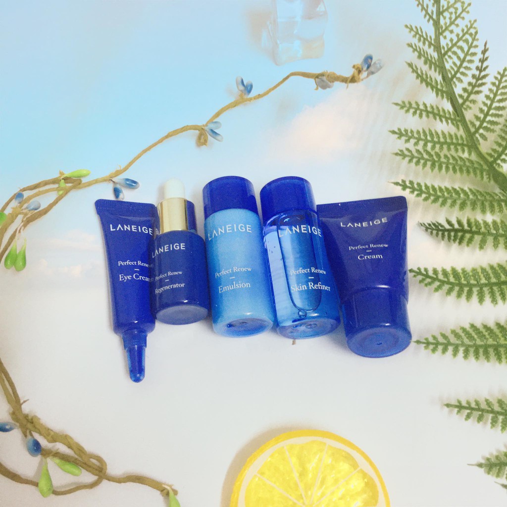 Bộ chống lão hóa da Laneige Perfect Renew Trial Kit