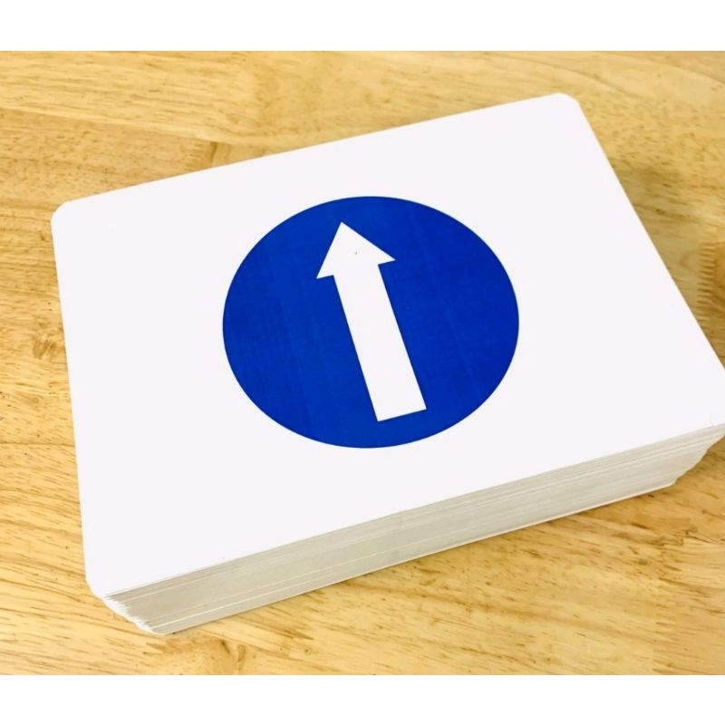 Thẻ flascard Biển báo giao thông đường bộ _ thẻ học thông minh
