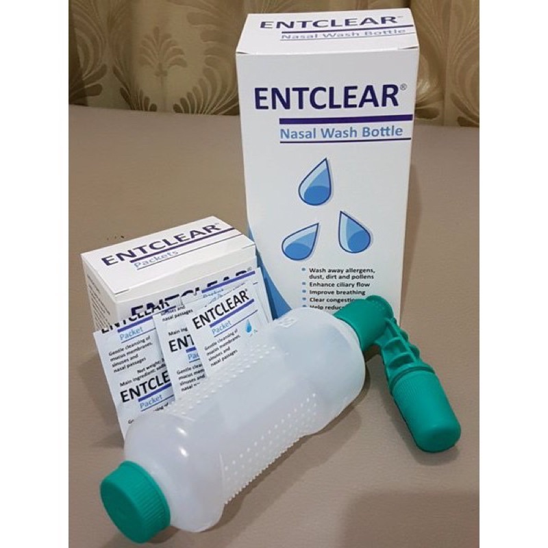 Bộ dụng cụ rửa mũi ENTCLEAR