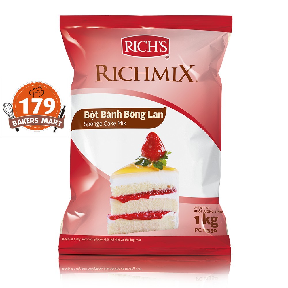 🥞Bột bánh bông lan 1kg richs🥞