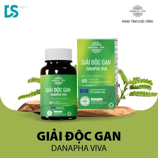 Giải Độc Gan Danapha Viva Tăng Cường Chức Năng Gan Giảm Dị Ứng Mẩn Ngứa Men Gan Cao