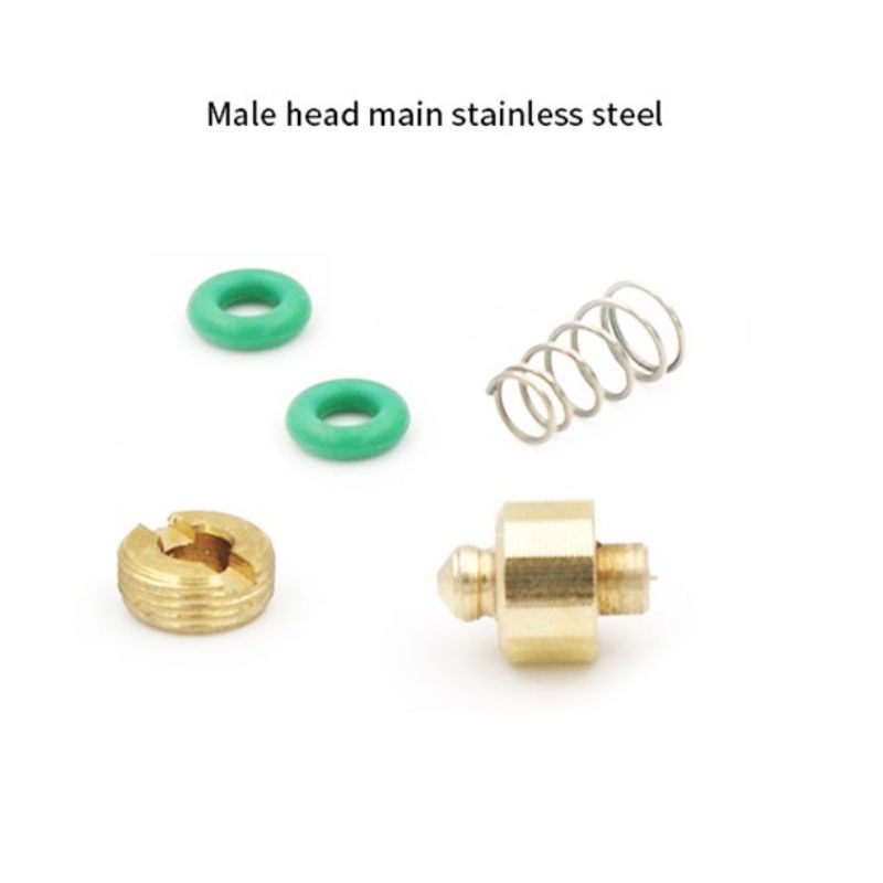 Sim gioăng van nap một chiều chân ren 10mm sim xanh